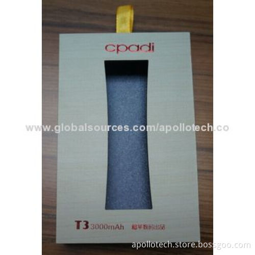 Portable Chargers/Power Banks, 2,600mAh, Samsung/LG Original Battery Cell, 5V/1A Output and Input
